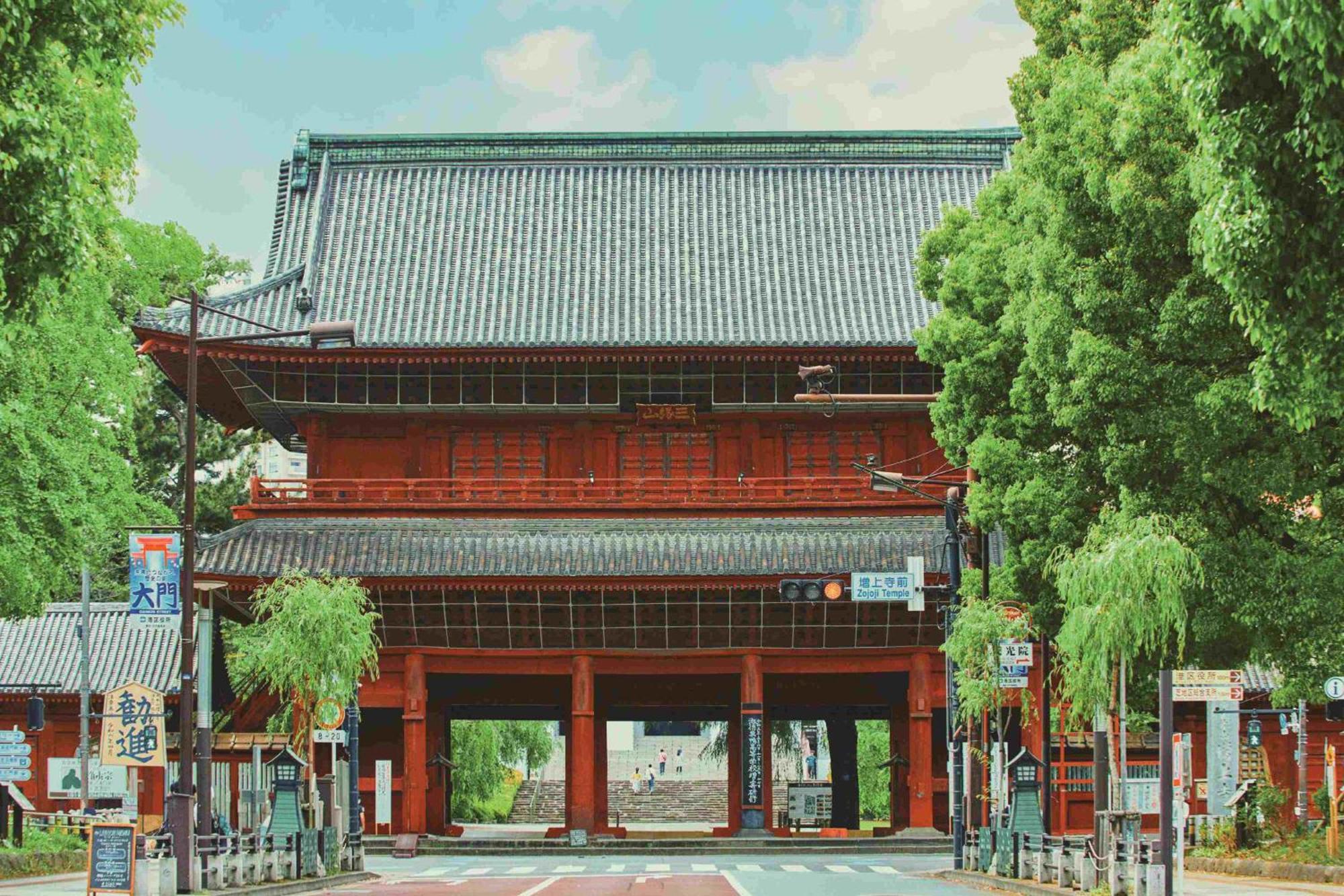 Shiba Park Hotel Tokio Exterior foto